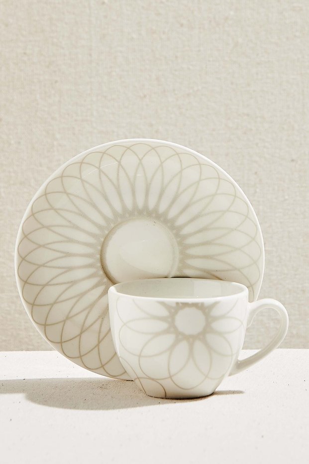 Sunflower Porcelain Teacup