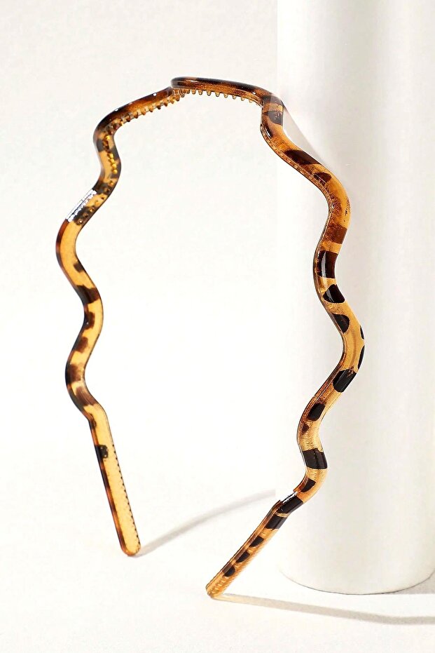 Turtle Back Patterned Midi Crown - 2