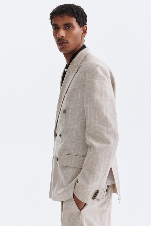 Kruvaze Ceket Regular Fit - 5