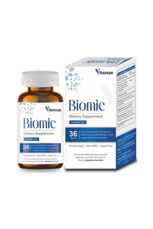 Vitasage Biomic Resveratrol Nourisher Dietary Supplement 36 Tablets