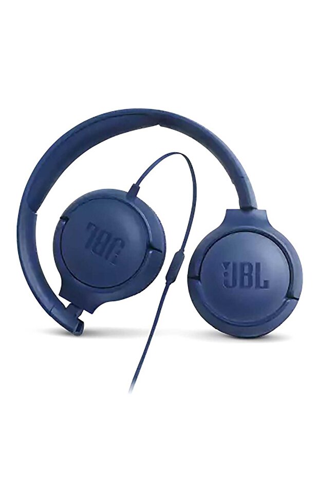 سماعة رأس بأسلاك JBLT500 زرقاء - 6