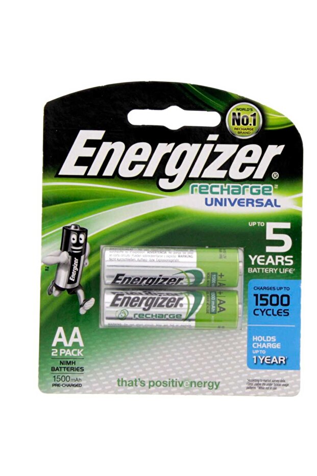 Rechargeable AA Battery NH15, Pack of 2 Pcs