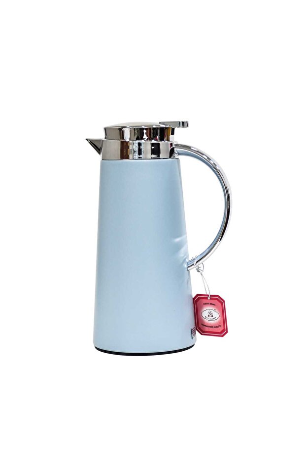 Vacuum Flask, 1 L Capacity, Blue