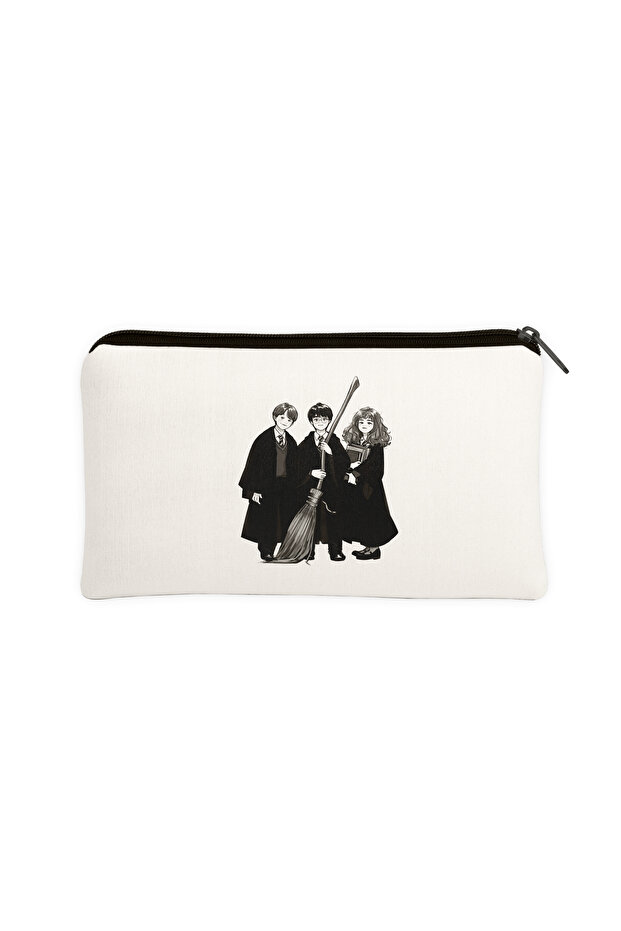Harry Potter 2 Patterned Pen Holder & Makeup Bag – Multi-Purpose Organizer