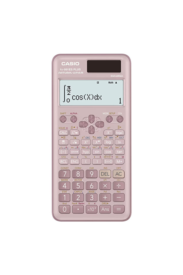 Standard 10+2 Digit Scientific Calculator, Pink, fx-991ES PLUS-2BU