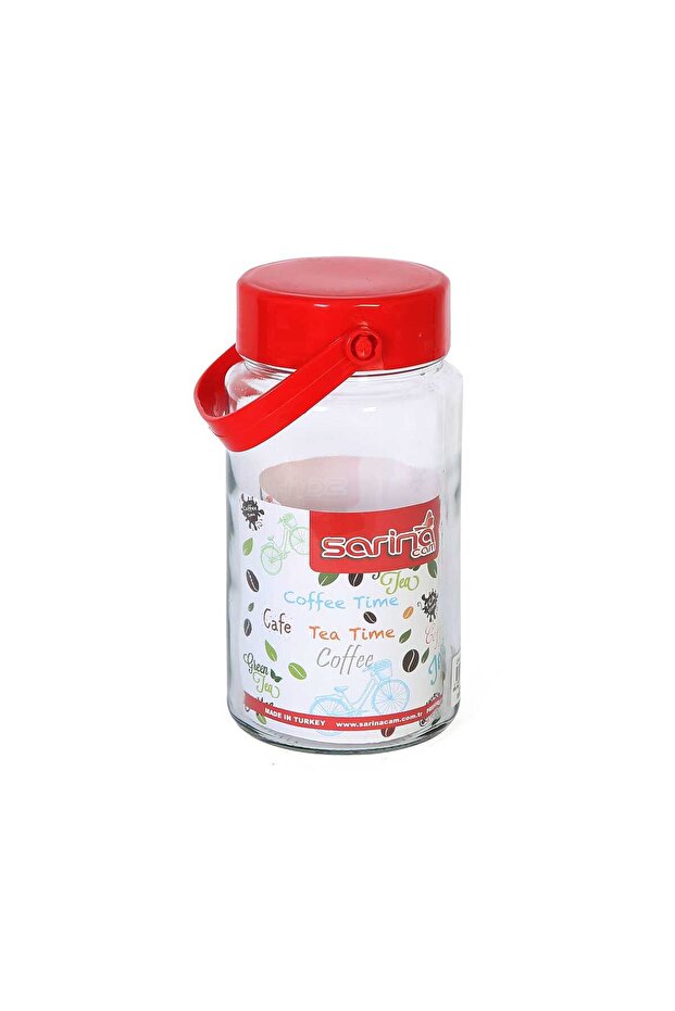 Glass Jar with Handle, 2L