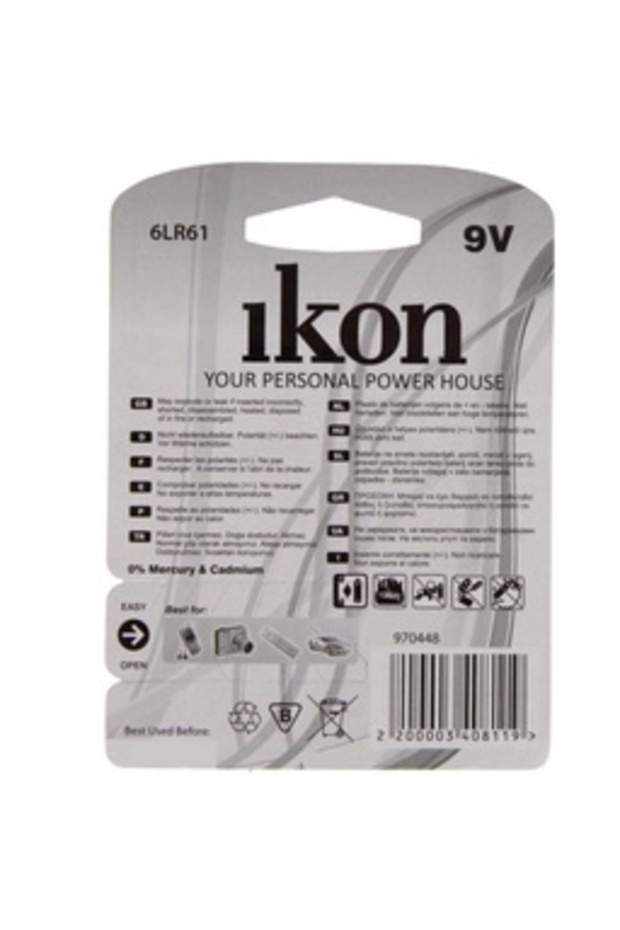 Alkaline 9V Battery - 4