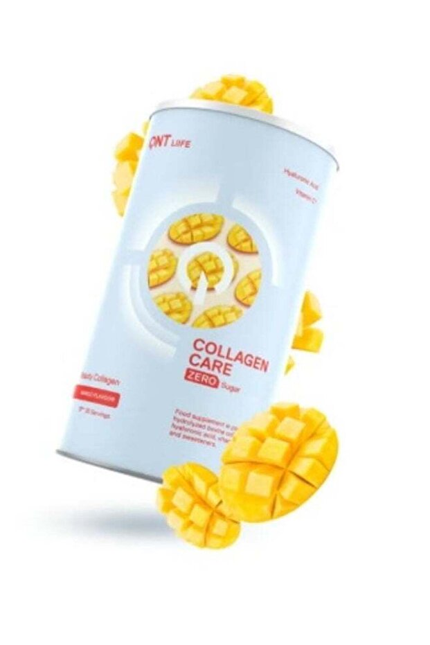 COLLAGEN CARE Powder | 390g | Mango Flavour, Hydrolysed Collagen, Vit C & Hyaluronic Acid