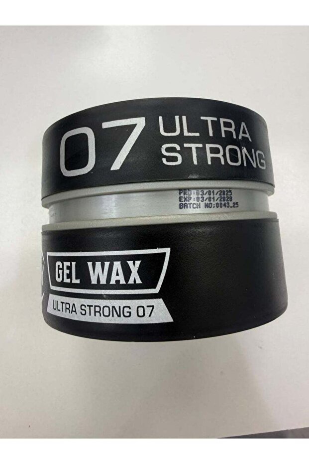 Hair gel wax ultra strong 07