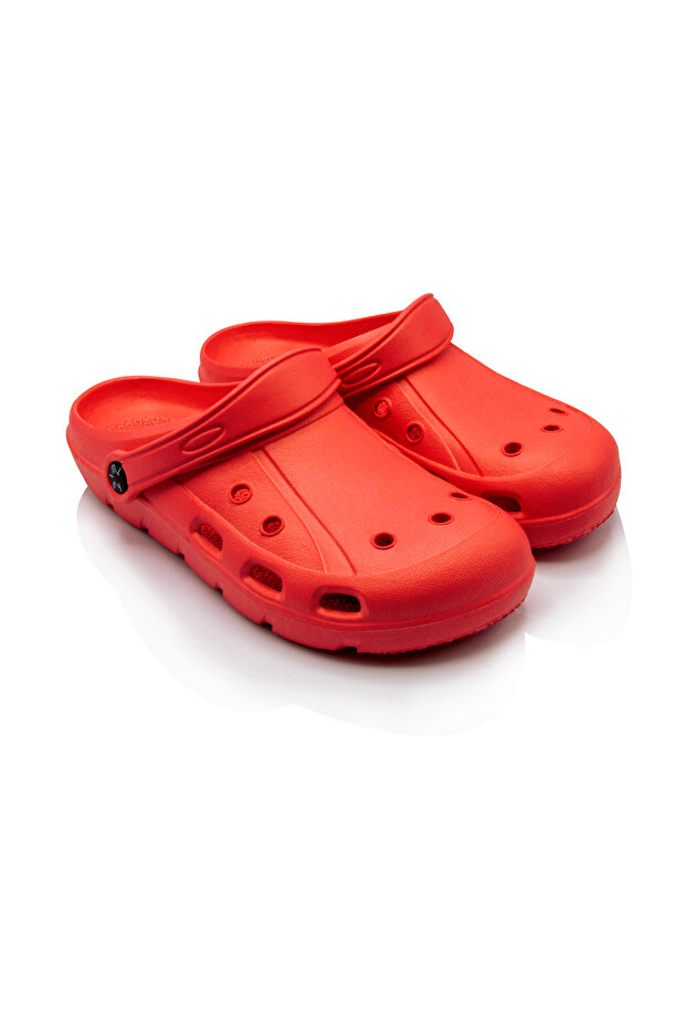 Joy Women's Waiter Size Slippers Red 36/41
