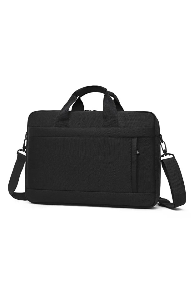 15.6 Inch Laptop Bag Waterproof Business Shoulder Briefcase Sleeve with Handle
