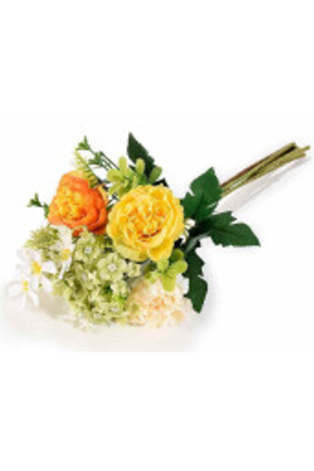 Buchet flori artificiale multicolor 36 cm - 6