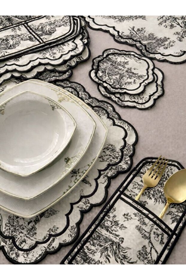 Runner & Amerikan Servis 19 Parça 6 Kişilik - 2