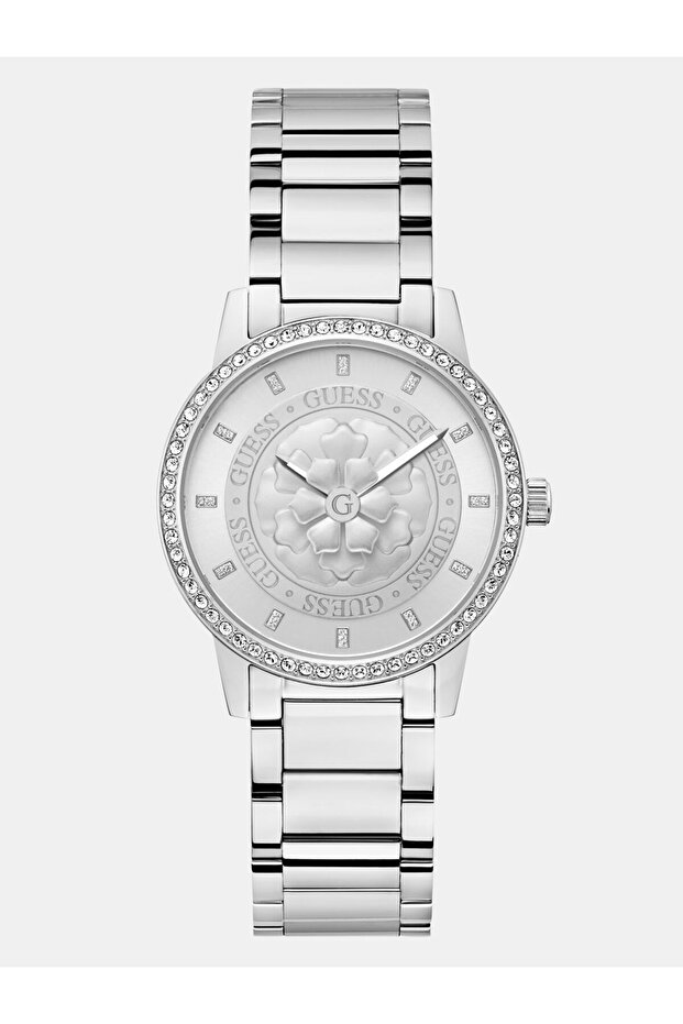 Ladies Silver Tone Analog Watch