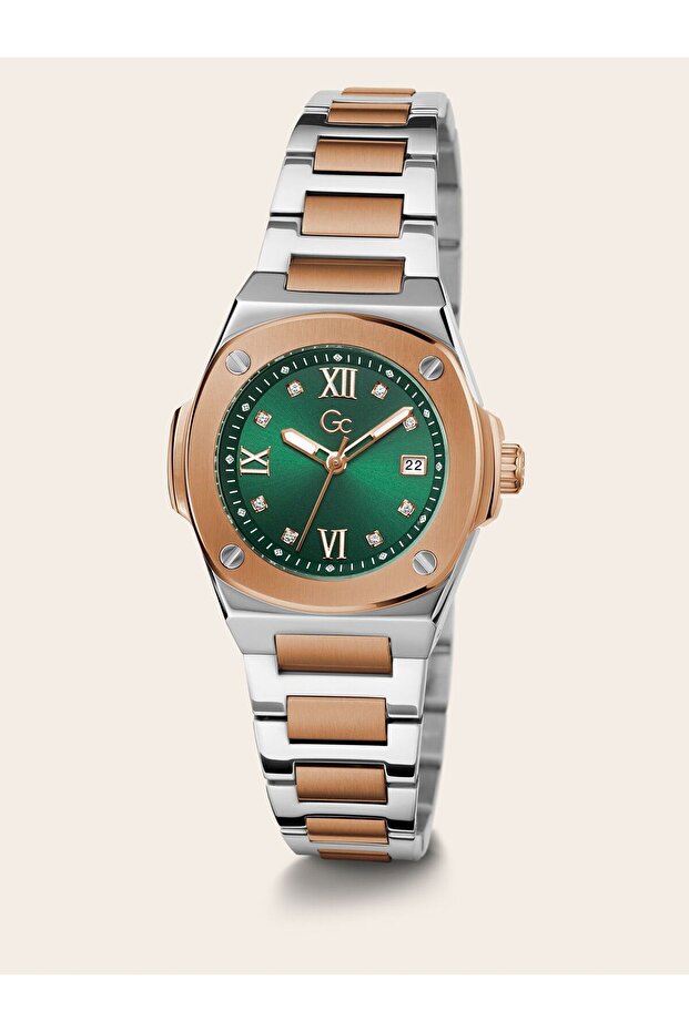 GC steel watch with date function - 5