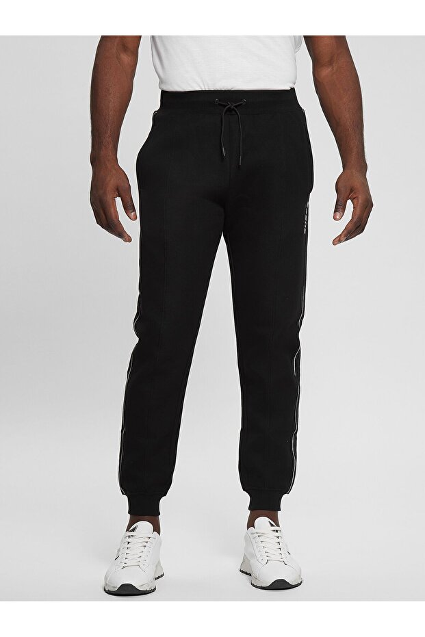 بنطال رياضي بشعار جانبي - 5