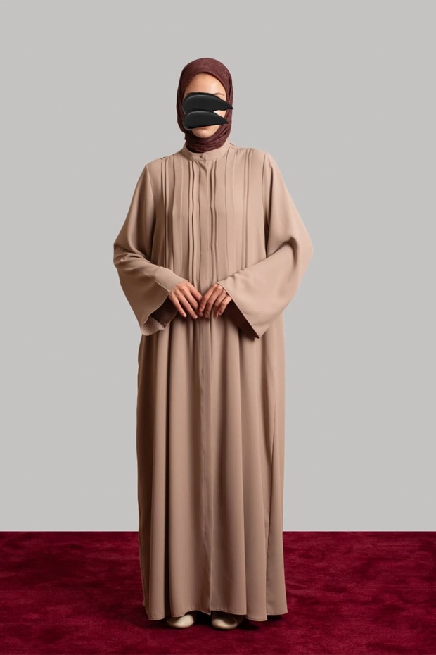 فيرايس مزركش بأزرار - حجري - 2