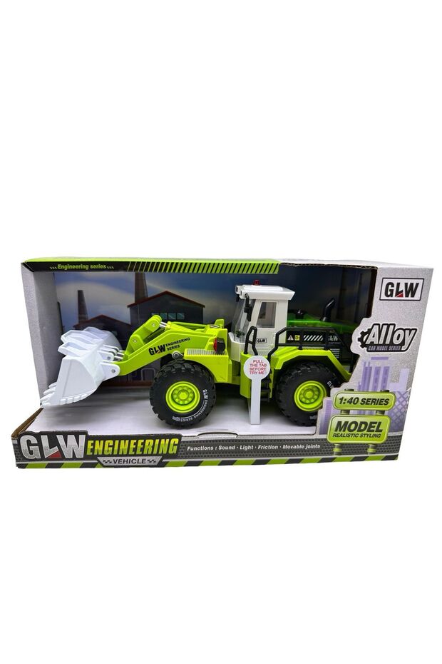 GLW Engineering 1:40 Construction Loader Toy