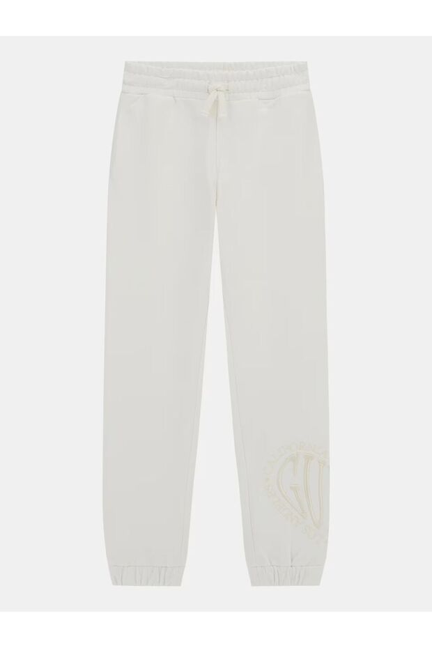 Embroidered logo jogger