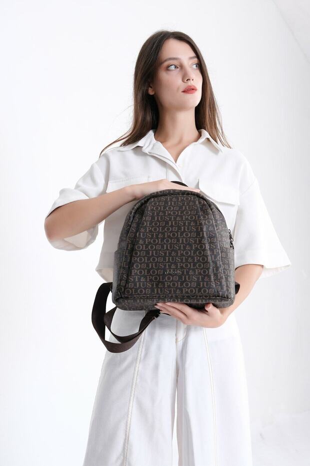 Women's Brown Backpack