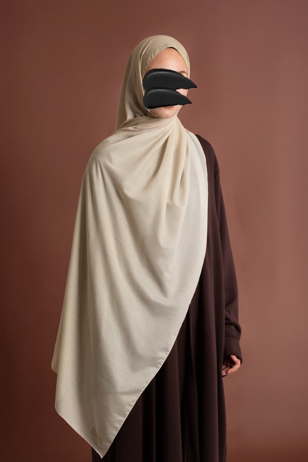 Degrade Soft Şal - Vanilya - 5