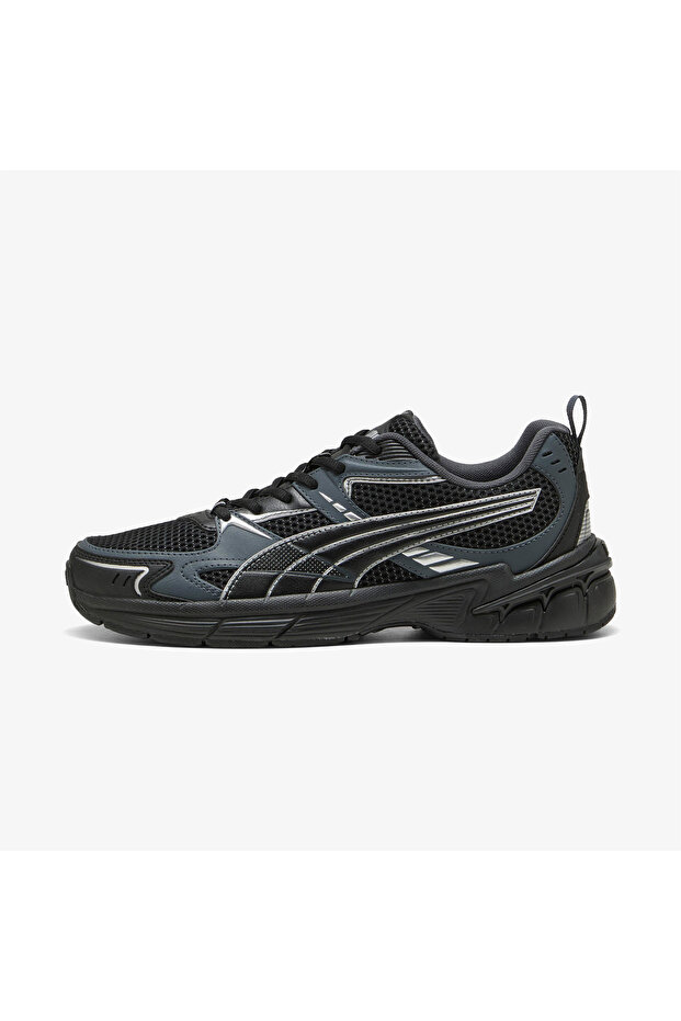Milenio Tech 2000 2Tone Men's Black Sports Shoes - 3