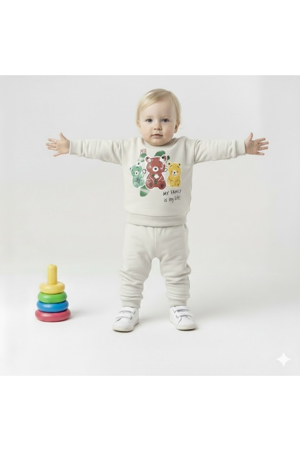 بدلة مزدوجة مطبوعة للرجال - 1