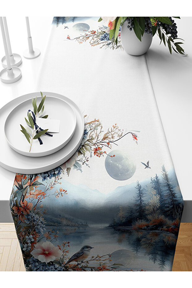 Spring Series 140X40 cm Digital Printed Runner (Spring Easter Easter) - 1