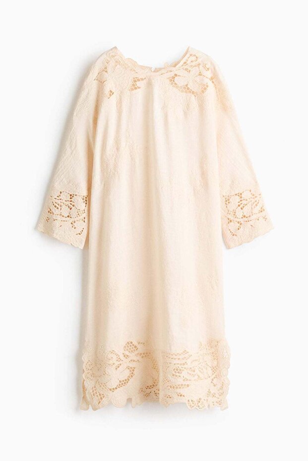Broderie anglaise dress