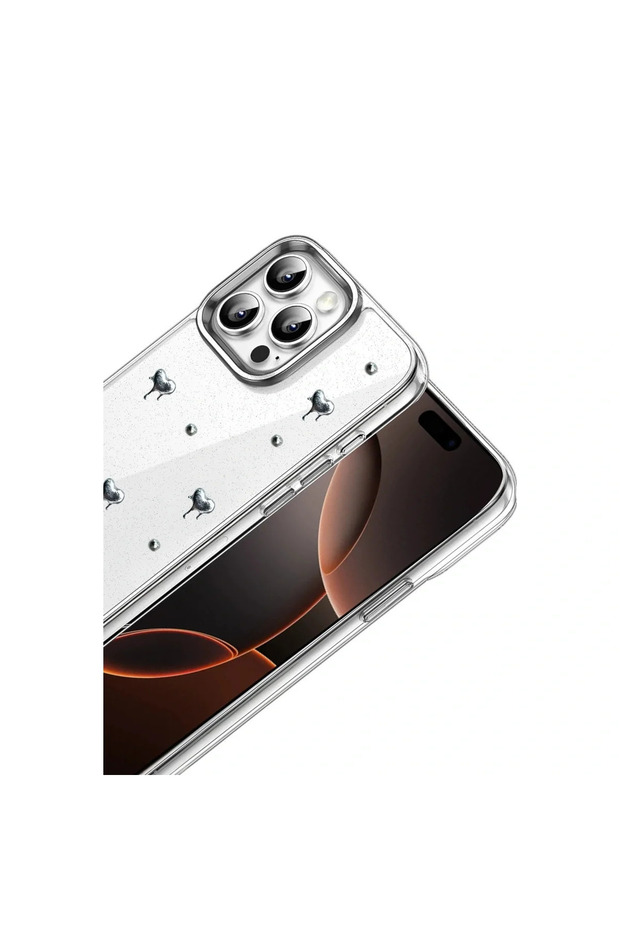 غطاء آيفون 16 برو بنمط الفيونكة - نمط 1 - 2