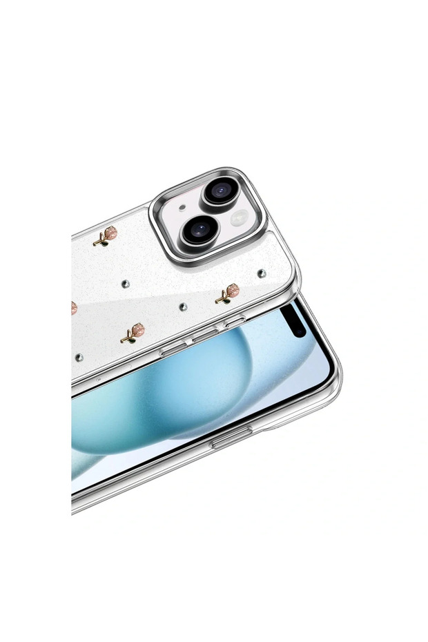 غطاء آيفون 15 بلس بنمط الفيونكة - نمط 6 - 2