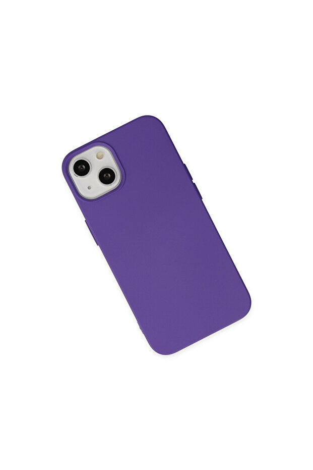 حافظة إطلاق نار لهاتف آيفون 14 بلس + مجموعة واقي شاشة مضاد للكهرباء الساكنة - أرجواني - 3