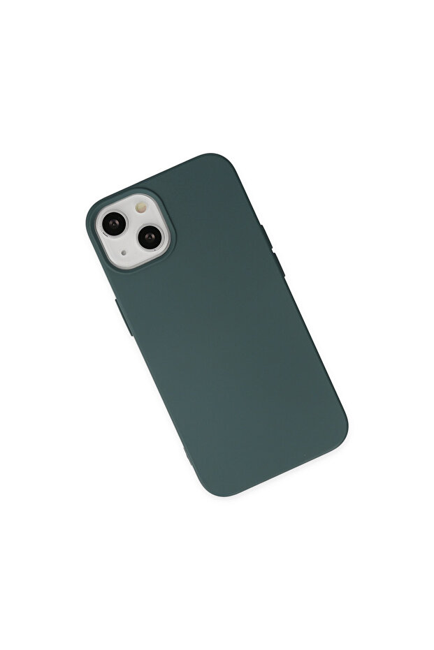 حافظة إطلاق نار لهاتف آيفون 14 بلس + مجموعة واقي شاشة مضاد للكهرباء الساكنة - أخضر داكن - 3