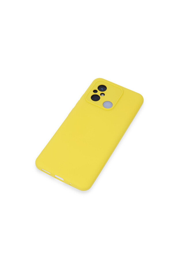 حافظة Redmi 12C + مجموعة واقي شاشة مضاد للكهرباء الساكنة - أصفر - 4