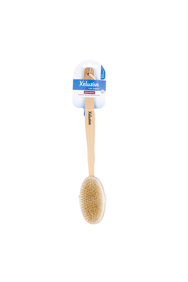 Wooden B.Brush W/Natural Bristles