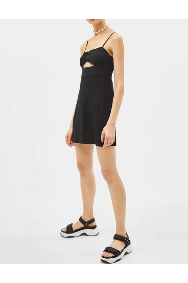 Rochie scurta, Negru - 2