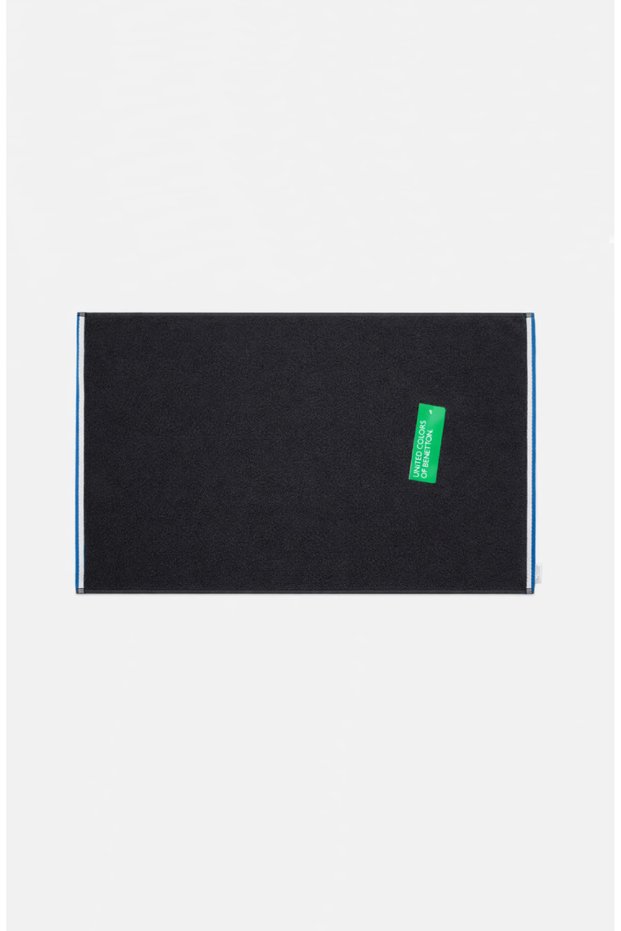100% Cotton Be-2799-Bk 100% Cotton Black 50X80 cm Bath Mat Towel Black