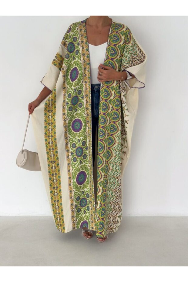 Emerald Mosaic Abaya