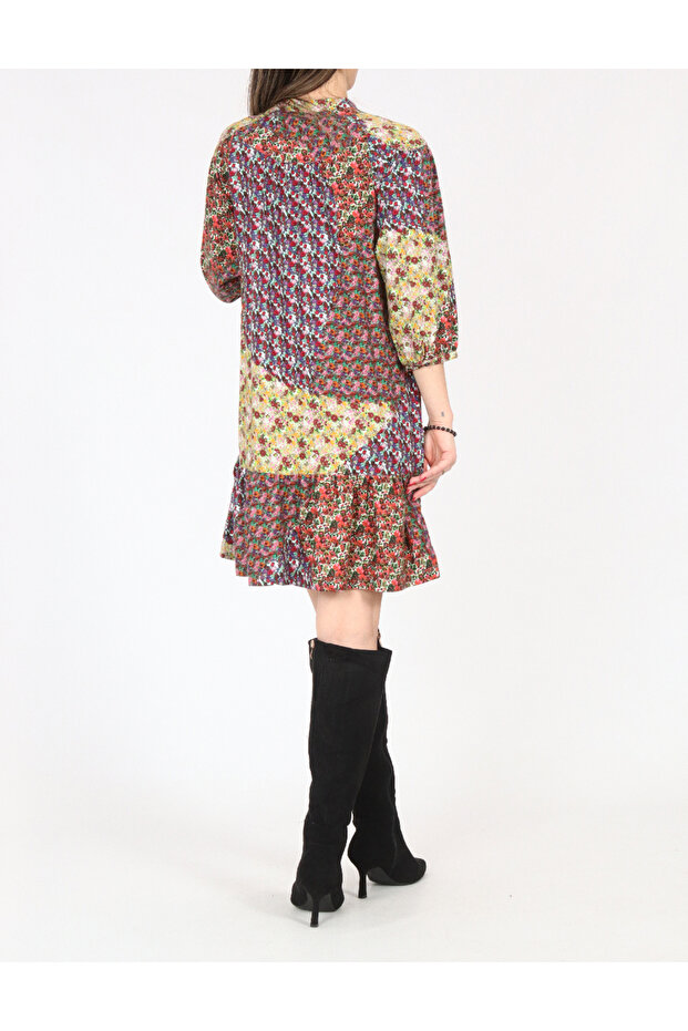 Rochie, Floral print - 2