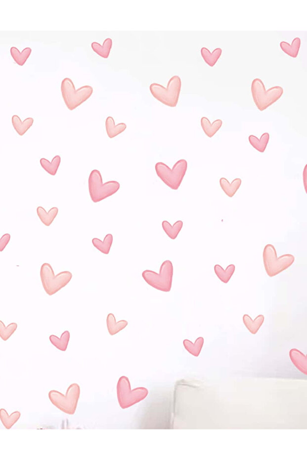 Sticker set, Pink - 1