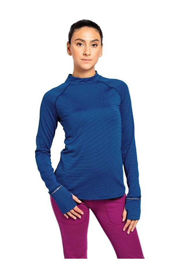 Women's Full-Sleeve Top with Watch-view