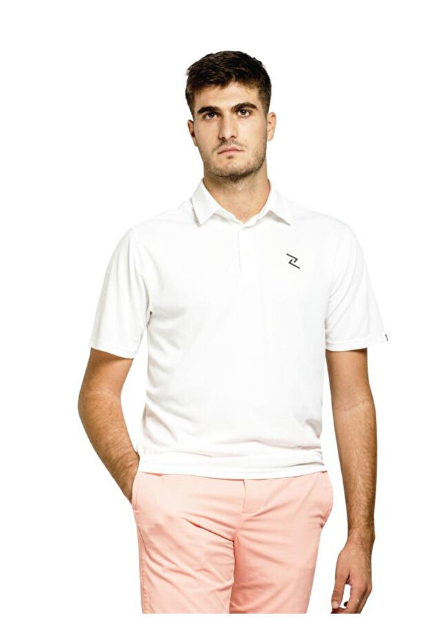 قميص بولو رجالي سادة للجولف - 1