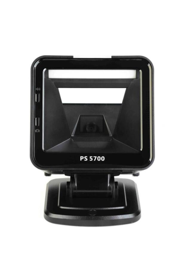 قارئ باركود سلكي USB لسطح المكتب من PERKON طراز PS5700 لقراءة رمز QR ثنائي الأبعاد + مع حامل - 2