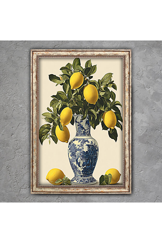 Distressed Framed Painting - 1