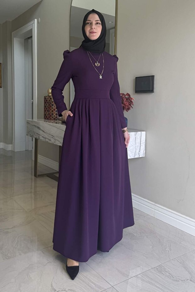 Rochie roz Prune - 8