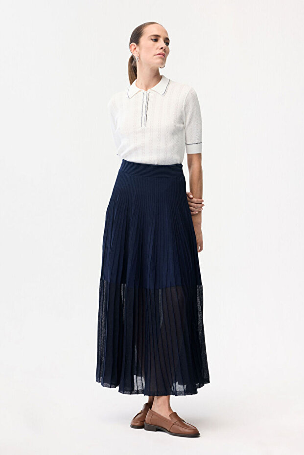 Fitilli Triko Etek - 4