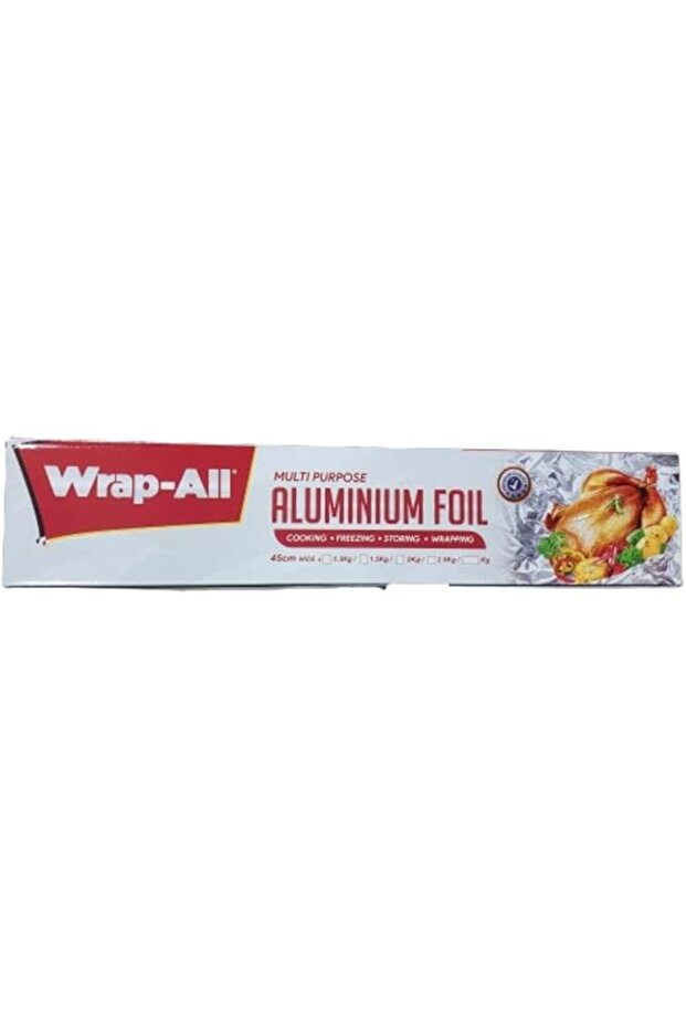 Multi Purpose Aluminium Foil, 45cm x 150m, 1.8kg