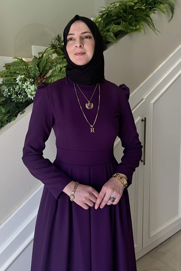 Rochie roz Prune - 4