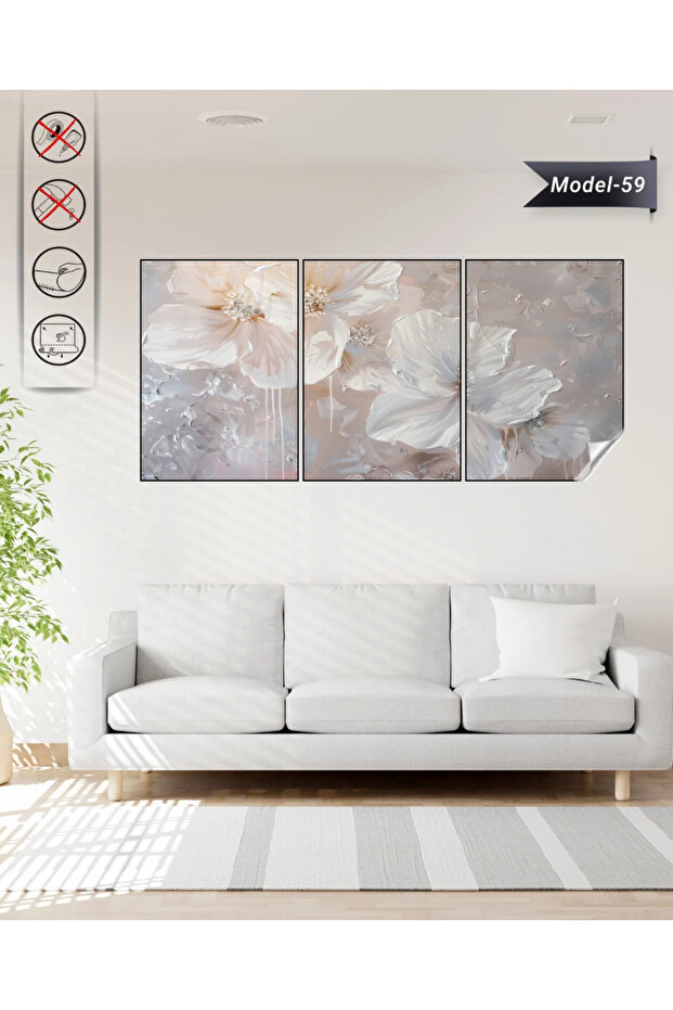 Static Cling Tablecloth - Poster Flower (Model- 59)