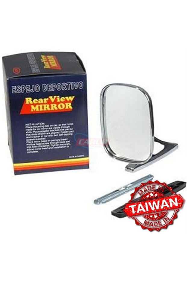 Br0234101 Mirror External American Md 1370-C Chrome Oval Imported Premium